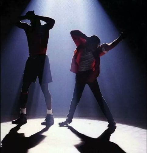 Michael Jordan en Jam de Michael Jackson